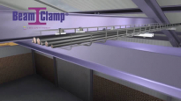 BeamClamp heavy duty cable tray support