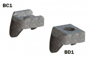 BeamClamp Components Type BC1 and BD1