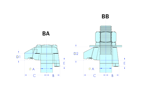 Diagram - BA/BB Clamps