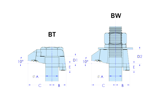 Diagram - BT/BW Clamps