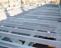 BeamClamps to secure bridge structure