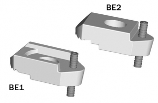 BeamClamp Components Type BE1 and BE2